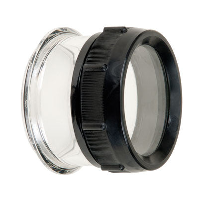 Ikelite FL Flat Port for Underwater Camera Housings - Compatible with Lenses Up to 3.5 Inches - Perfect for Scuba Diving, Snorkeling & Underwater Photography