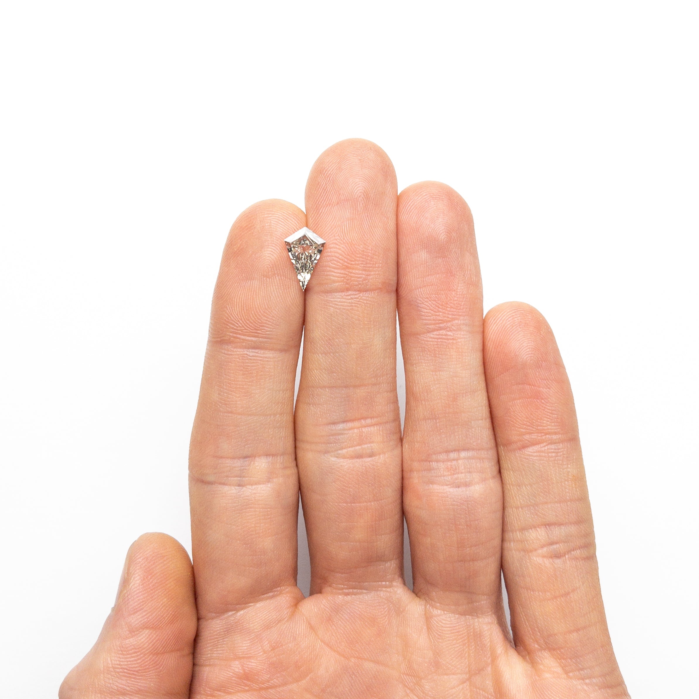 1.25ct Fancy Grey Kite Brilliant Cut Diamond - 11.45x7.34x3.01mm (20716-01) | Elegant Jewelry for Engagement Rings & Special Occasions