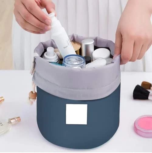 Aeoss Waterproof Cosmetic Bag & Toiletry Organizer with Drawstrings - Set of 2 Travel Makeup Pouches for Women | Perfect for Gym, Travel, and Daily Essentials Storage