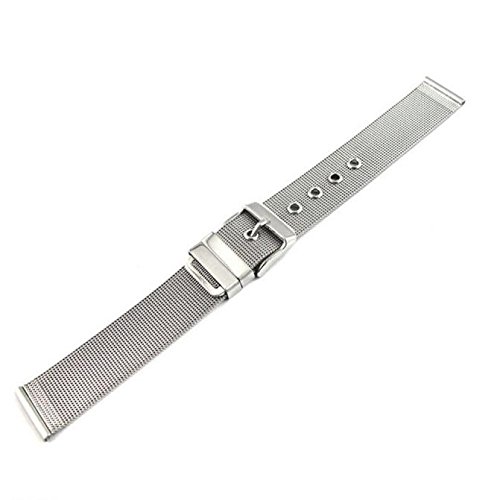Premium Stainless Steel Watch Band for Men - 20mm Fashion Wrist Strap Bracelet Replacement - Durable Metal Watch Accessory for Business, Casual & Formal Wear