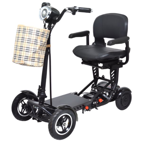 ComfyGo MS 3000 Foldable Mobility Scooter for Adults - Lightweight Electric Wheelchair with Long Battery Life - Perfect for Travel, Shopping & Outdoor Activities