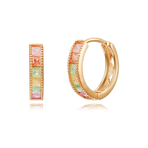 Gold Rainbow hoop