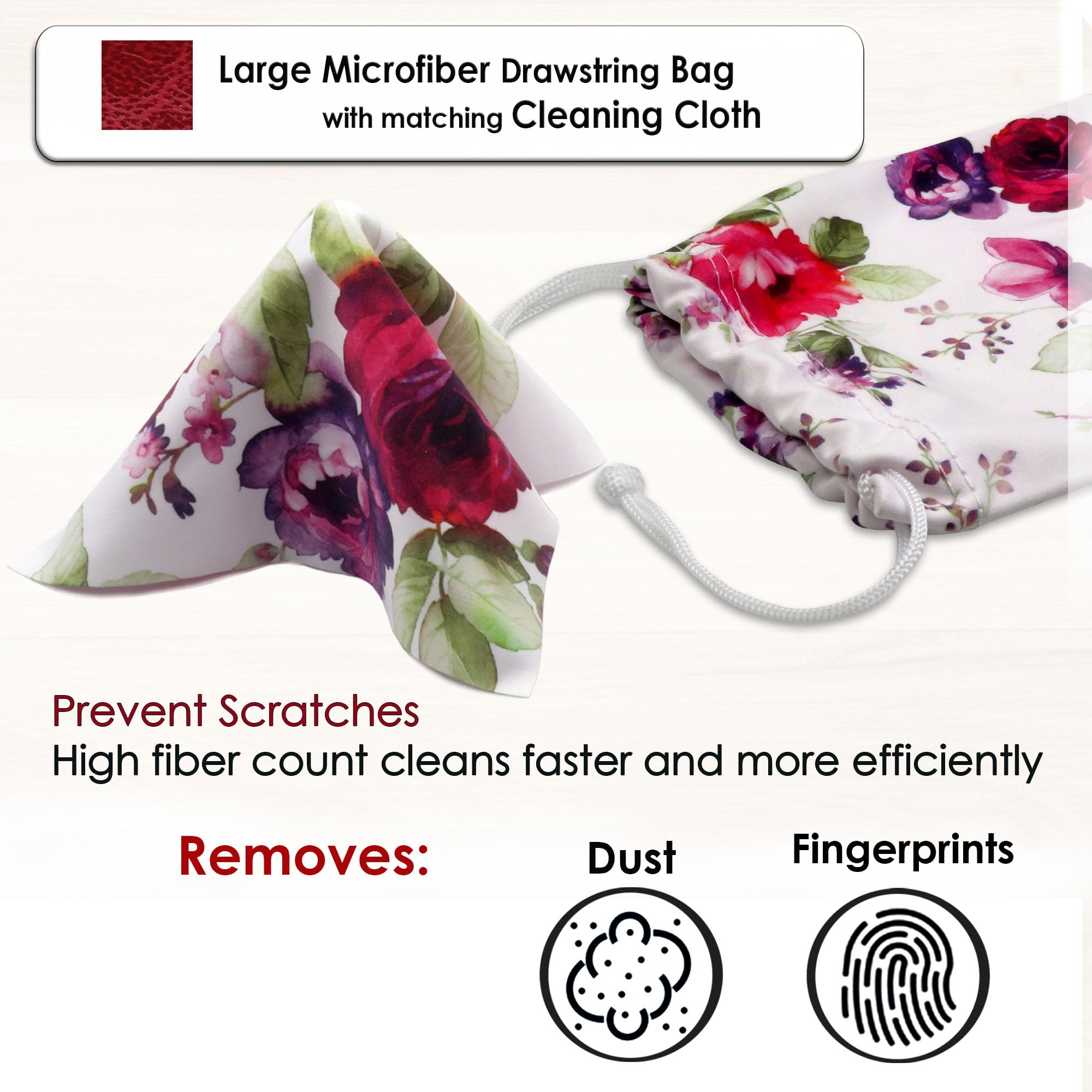 **Durable Hard Shell Sunglasses Case for Women - Large Eyeglass Holder with Pouch & Cleaning Cloth - Perfect for Travel, Work, and Everyday Protection**