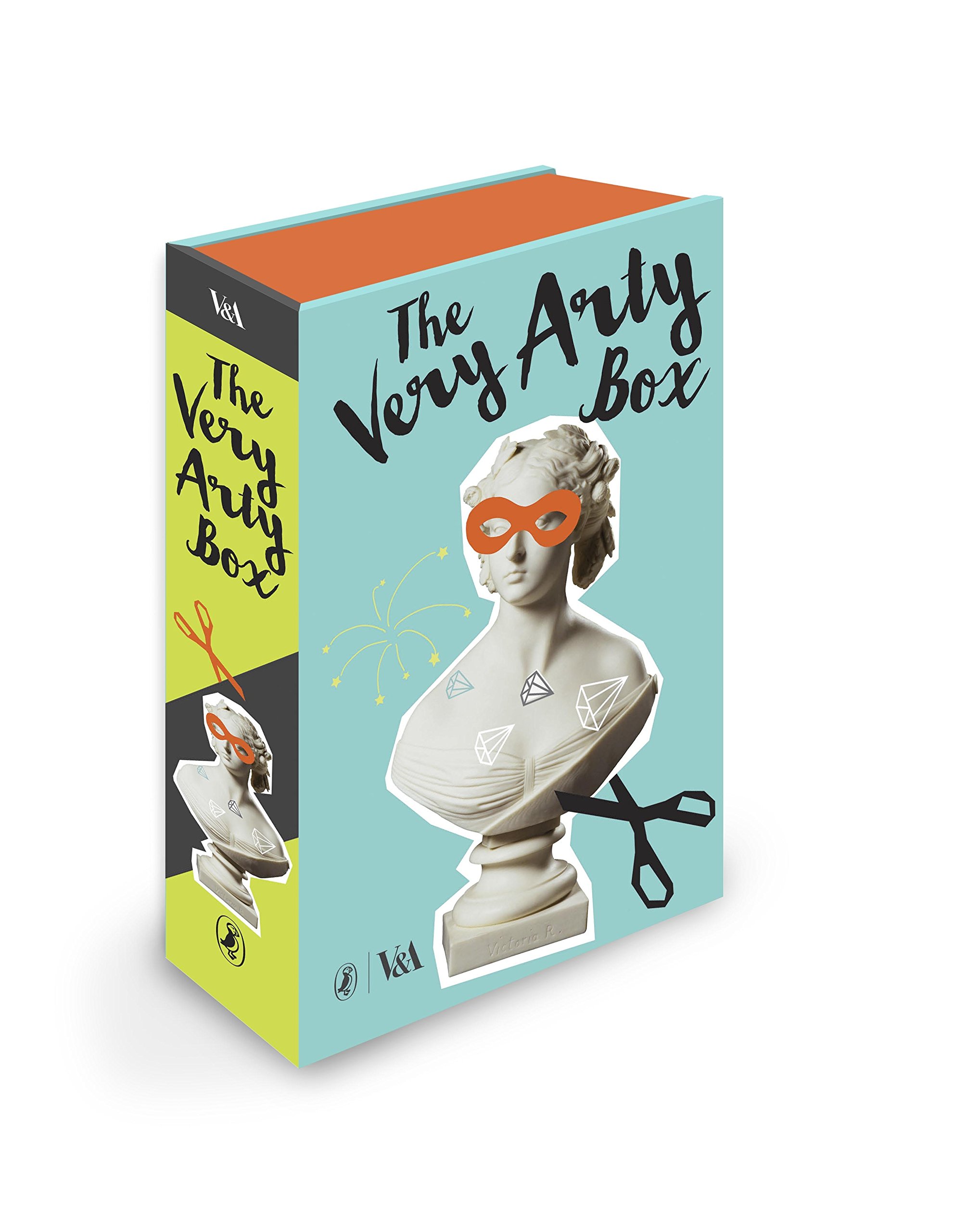 V&A: The Very Arty Box - Premium Art Supplies Gift Set for Artists & Creatives | Perfect for Painting, Drawing & DIY Craft Projects
