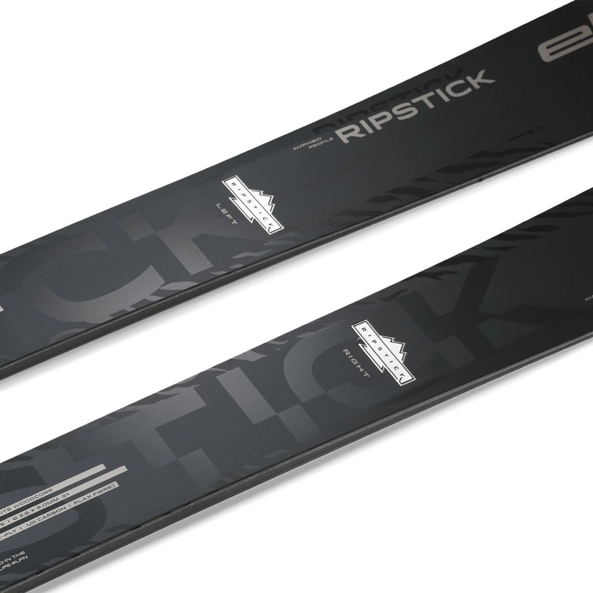 Elan RIPSTICK 94 W Black Edition Women's Skis 2025 - All-Mountain Performance Skis for Powder, Groomers & Freeride - Perfect for Advanced Skiers on Steep Terrain & Backcountry Adventures