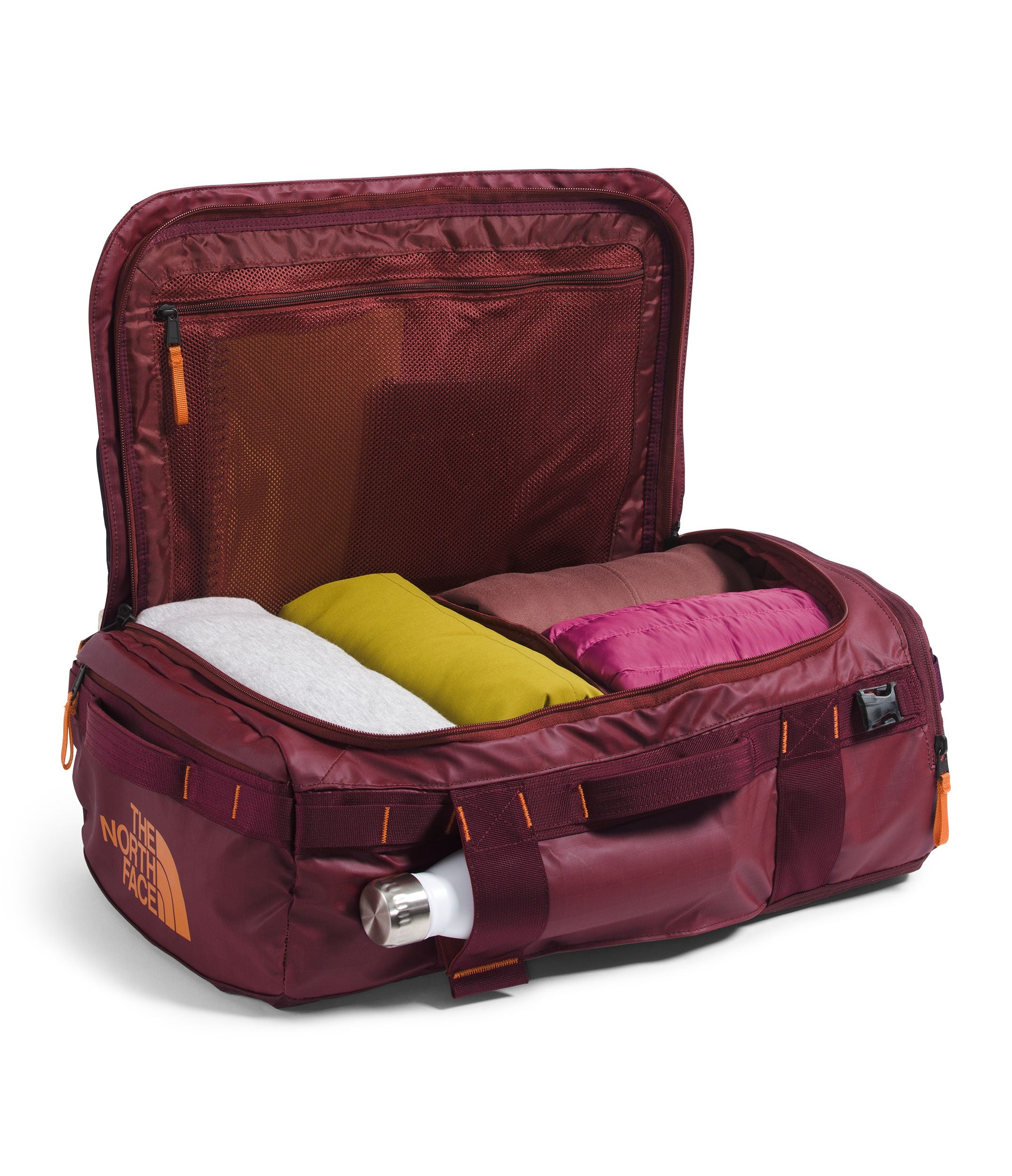 The North Face Base Camp Voyager Duffel 32L - Durable Travel Duffel Bag for Hiking, Camping & Gym - Water-Resistant & Lightweight Carry-On Luggage