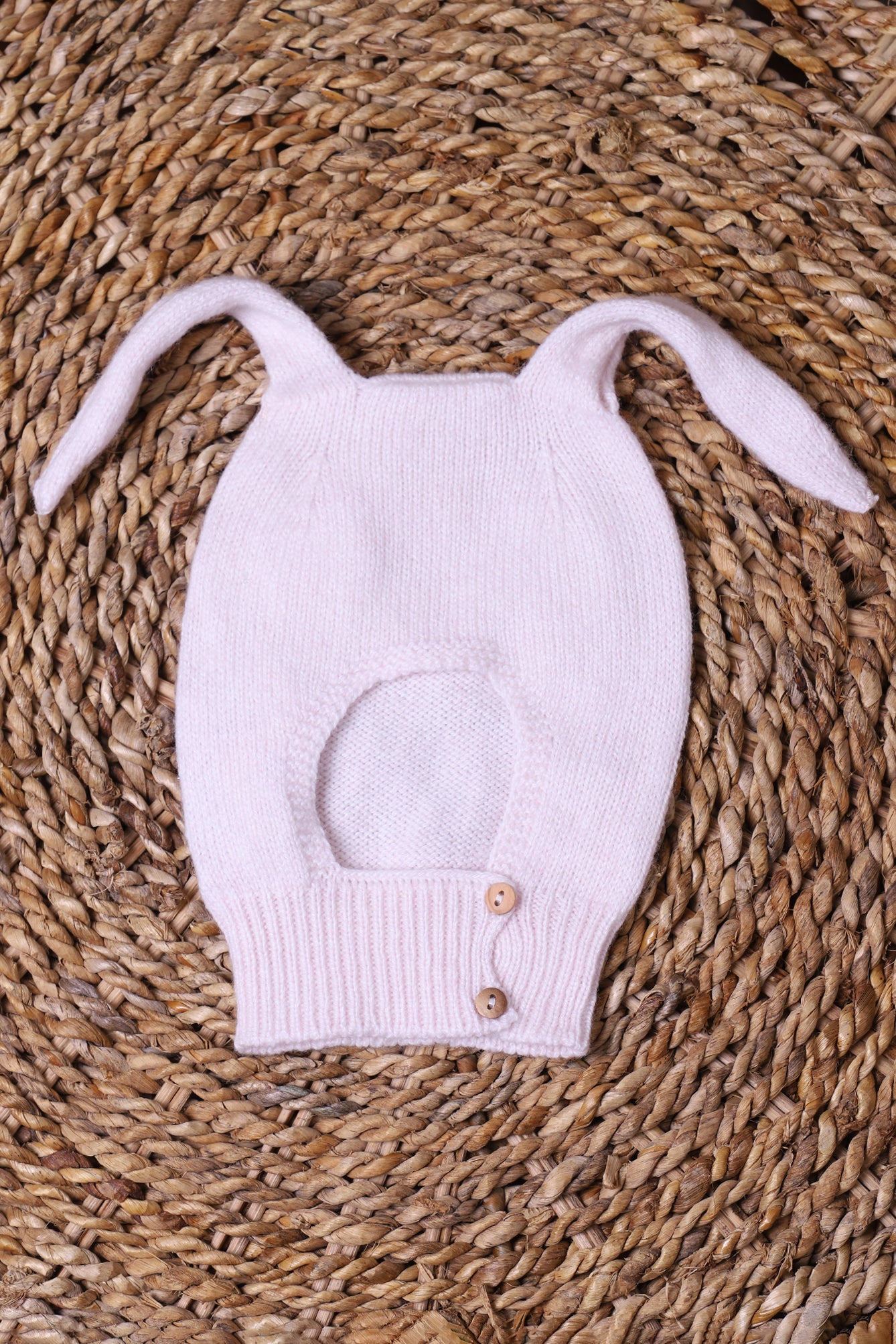 Luxury Cashmere Bunny Ear Bonnet for Women - Soft & Warm Winter Sleep Cap - Perfect for Sleeping, Lounging, and Instagram Fashion