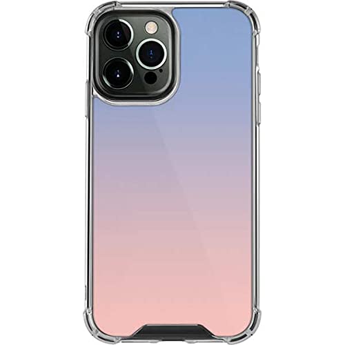 Skinit Clear Phone Case for iPhone 13 Pro Max - Rose Quartz & Serenity Ombre Design | Protective Slim Cover | Perfect for Everyday Use, Travel & Gift Giving