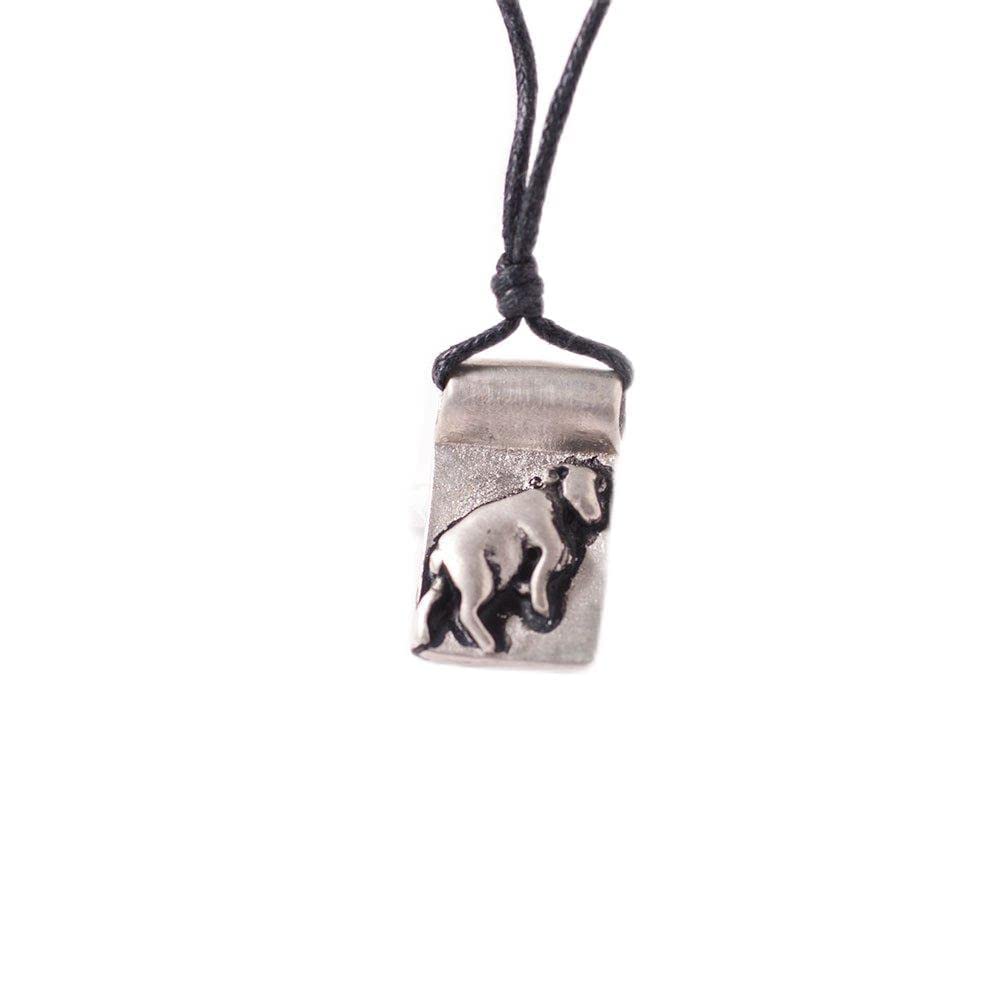 Stylish Goat Silver Pewter Charm Necklace Pendant Jewelry for Women - Perfect for Everyday Wear, Gifts & Boho Fashion Accessories
