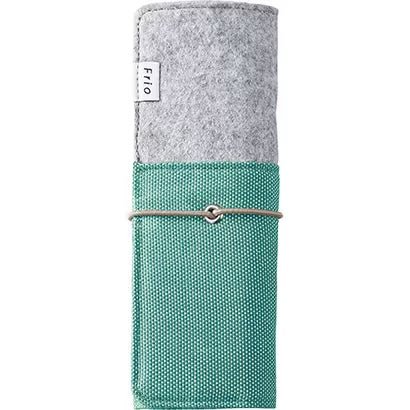 Frio Stand Roll Pen Case - Premium Pencil Holder Organizer for Artists & Students - Portable Stationery Storage with Multiple Pockets - Perfect for Drawing, School, Office & Travel Use