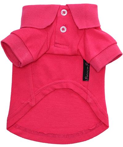 Trendy Pink Polo Shirt for Dogs - Fashionable Pet Apparel with Attitude - Perfect for Casual Outings & Photo Shoots