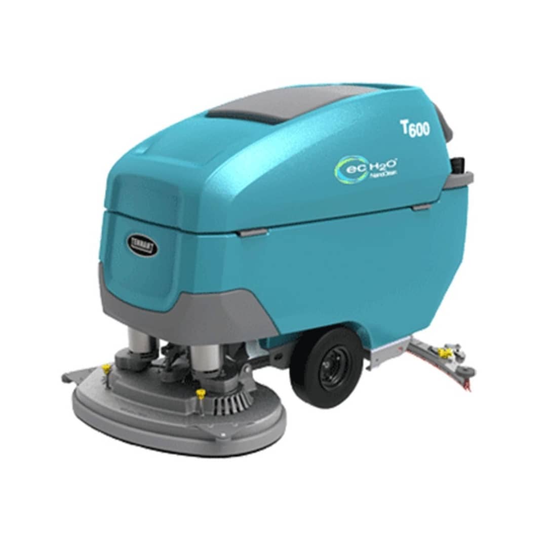 Tennant T600 800mm Battery-Powered Floor Scrubber - Ideal for Commercial Cleaning, Warehouses & Large Spaces