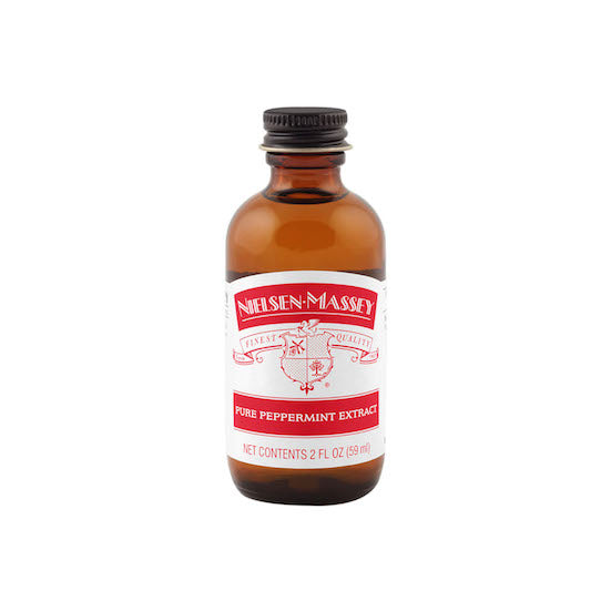 NIELSEN MASSEY Pure Peppermint Extract - 4 fl oz (118ml) | Natural Flavoring for Baking, Desserts & Cocktails | Vegan & Gluten-Free | Perfect for Ice Cream, Chocolate & Holiday Recipes