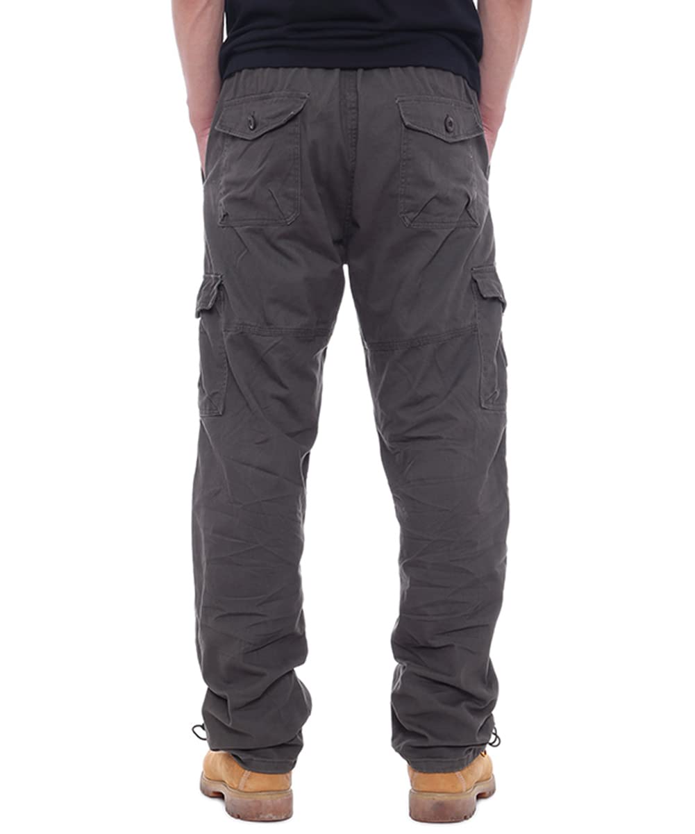 Men's Tactical Cargo Pants - Ripstop Outdoor Work Pants with Multiple Pockets | Durable & Comfortable for Hiking, Camping & Everyday Wear