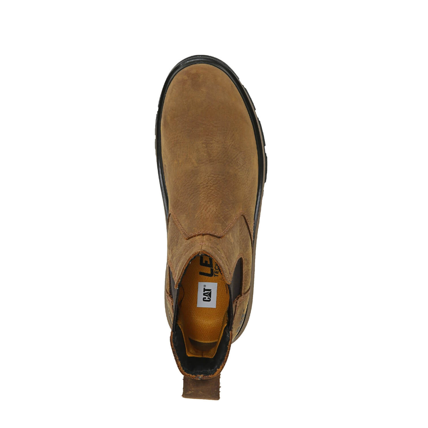 Premium Soft Toe Chelsea Boots for Men - Light Brown Leather Ankle Boots | Comfortable Work Boots, Casual Wear & Outdoor Activities