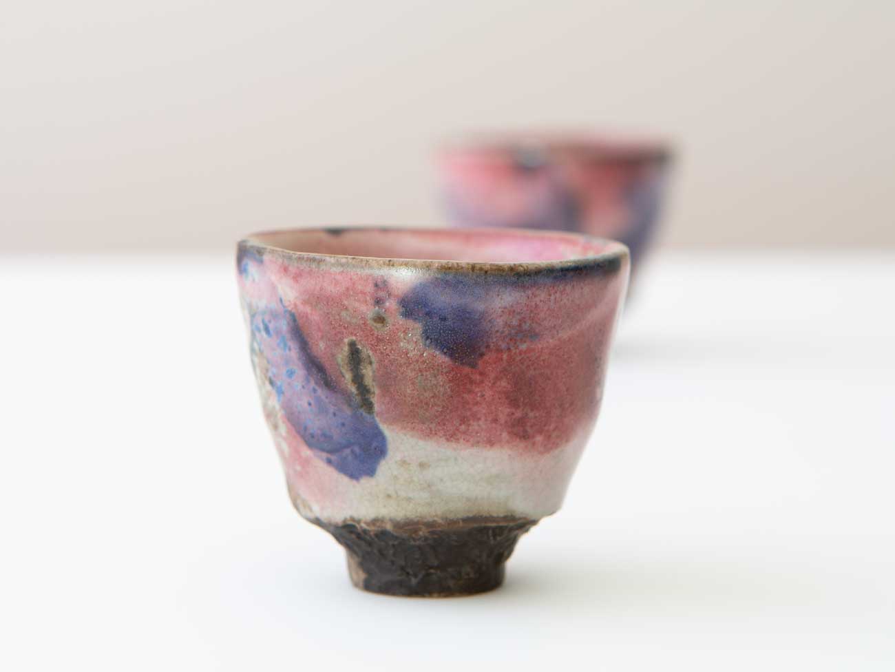 Elegant Blush Pink Coffee Cups Set of 2 - Perfect for Morning Coffee, Tea Time & Home Decor