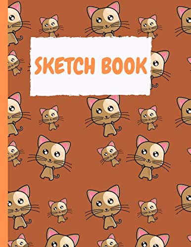 Premium Sketch Book for Artists - 100-Page Blank Drawing Pad 8.5