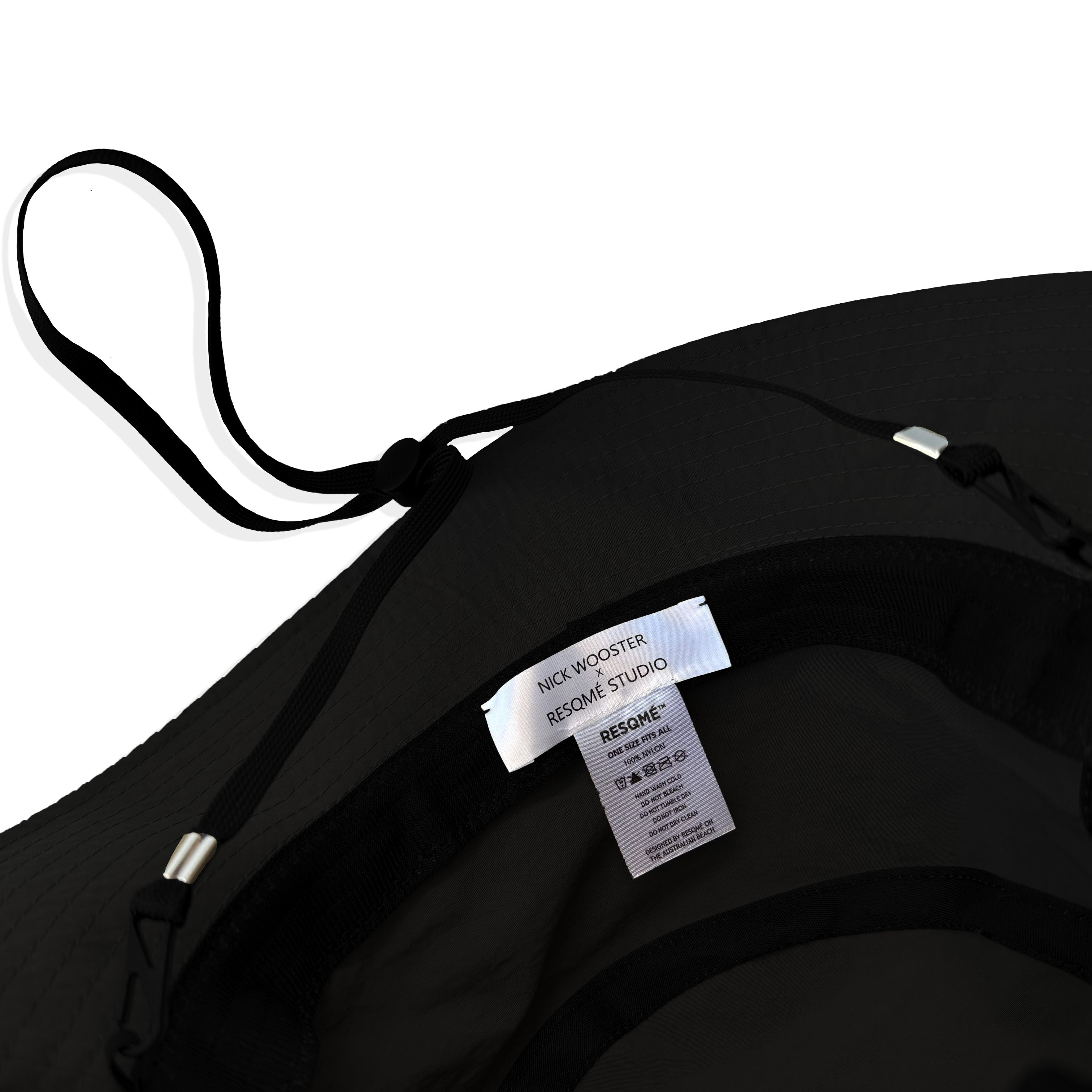 X NICK Bucket Hat for Men & Women - Adjustable Cotton Black Sun Hat for Outdoor, Beach, Hiking & Casual Wear