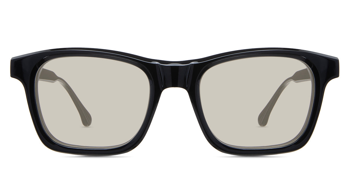Kace Men's Prescription Tinted Glasses - UV Protection & Blue Light Blocking for Work, Driving & Outdoor Activities