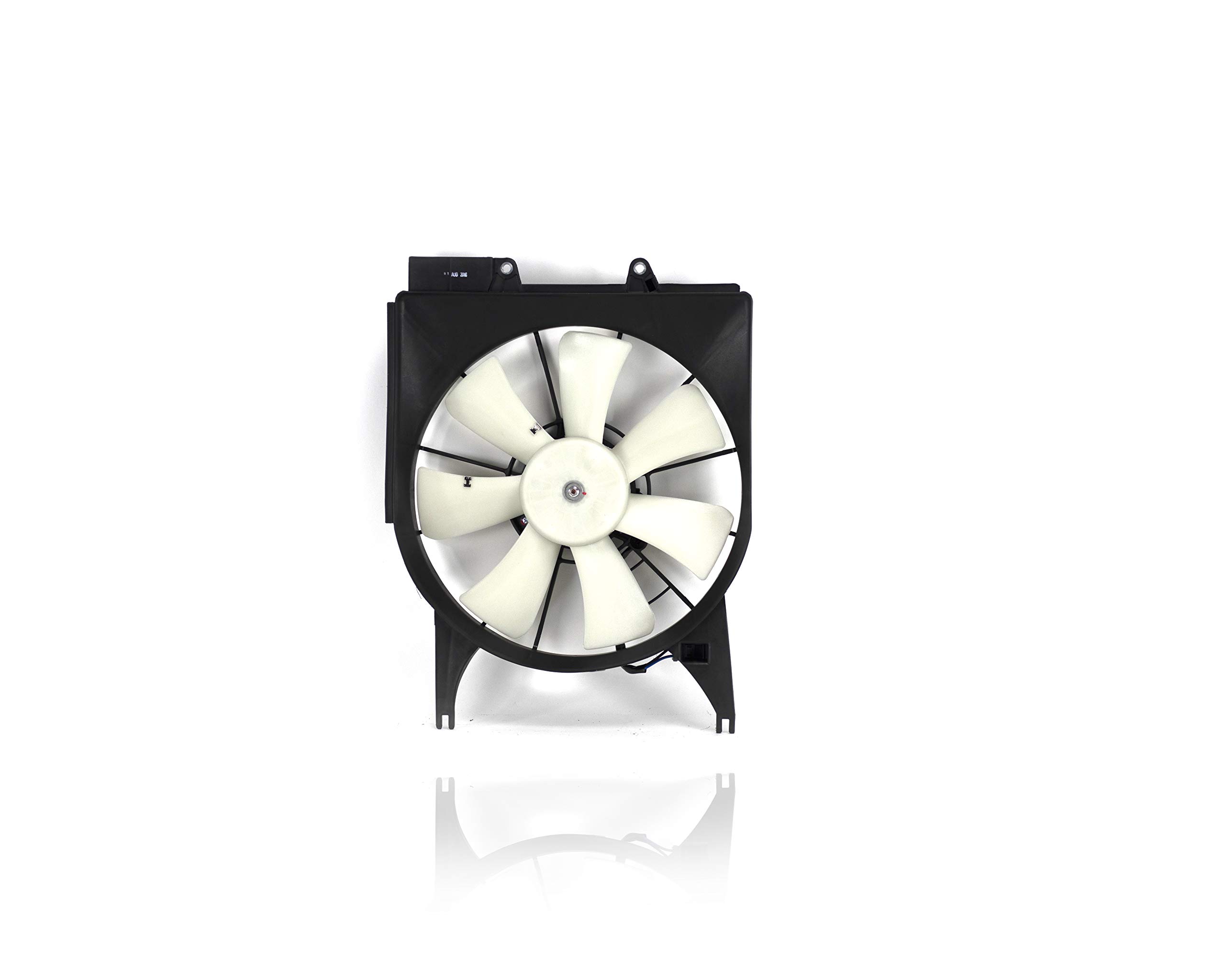 AC Condenser Fan Assembly Replacement for 2005-2012 Acura RL - Compatible with AC3113113 & 38616RJAJ01 - Direct Cooling System Upgrade for Better AC Performance in Hot Weather