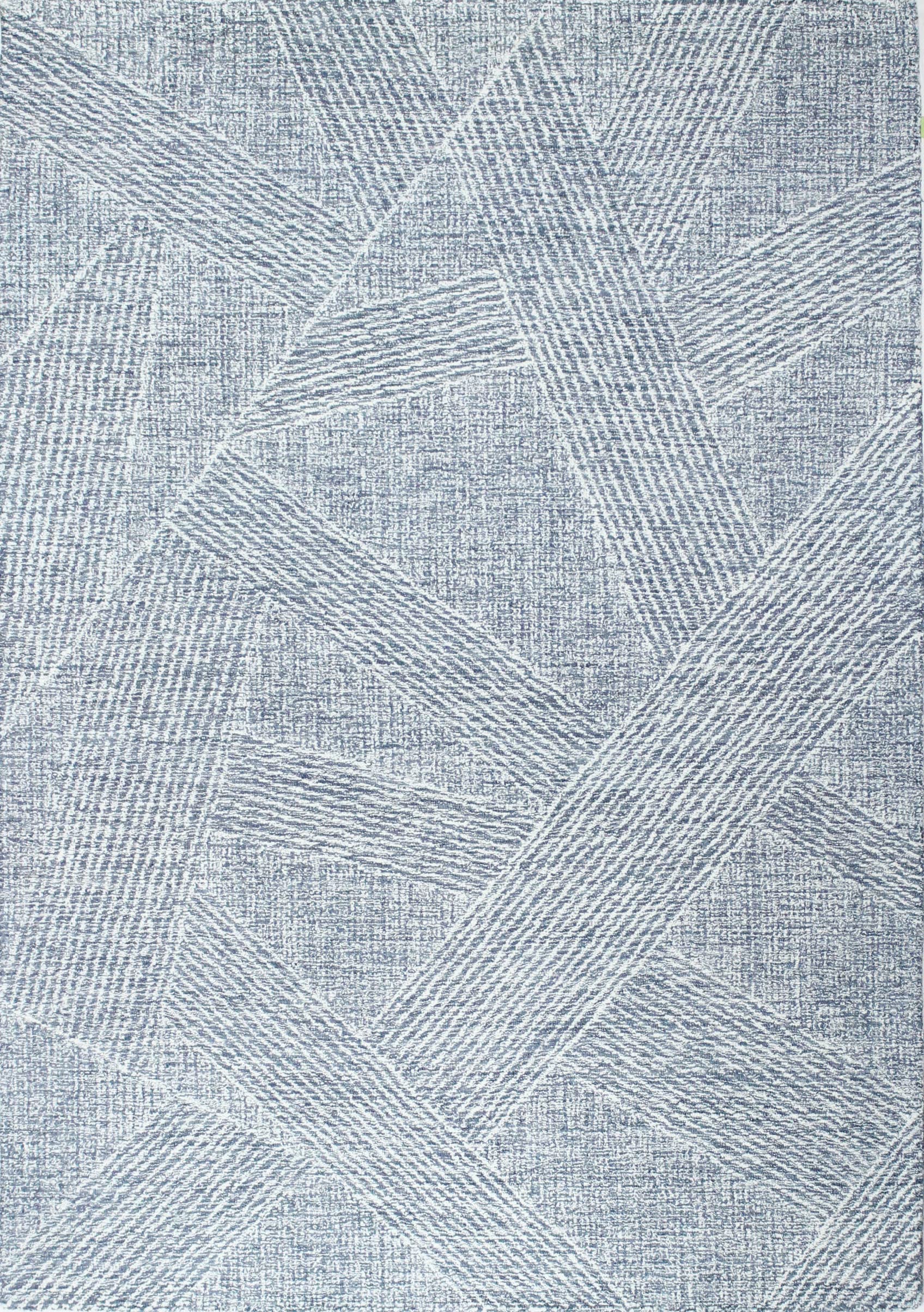 Bashian Valencia Hand Tufted Slate Area Rug - Soft Modern Wool Rug for Living Room, Bedroom & Office - Non-Slip Durable Floor Covering