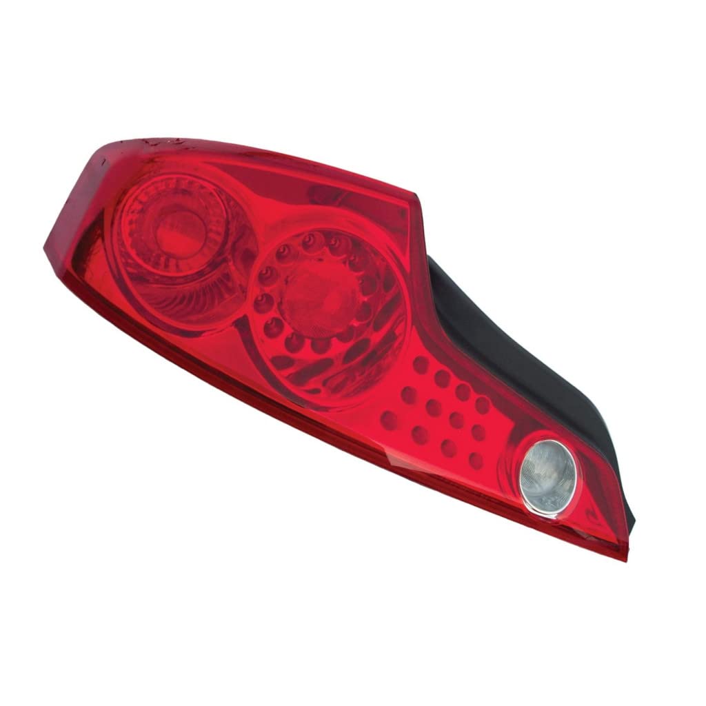 2003-2005 Infiniti G35 Rear Tail Lights Pair - Driver & Passenger Side (NI2800114 NI2801114) | OEM Replacement 26555AM825 26550AM825 | Perfect for Night Driving & Enhanced Vehicle Safety