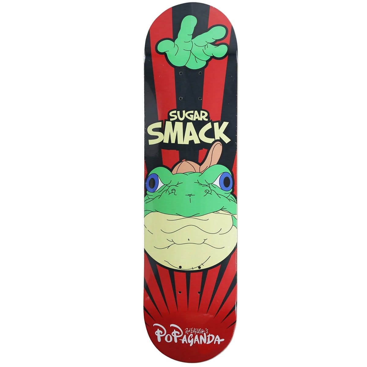 Ron English Popaganda Sugar Schmack Cereal Killers Skateboard Deck - Limited Edition Art Deck for Skateboarding & Wall Decor - Perfect for Collectors and Skateboard Enthusiasts