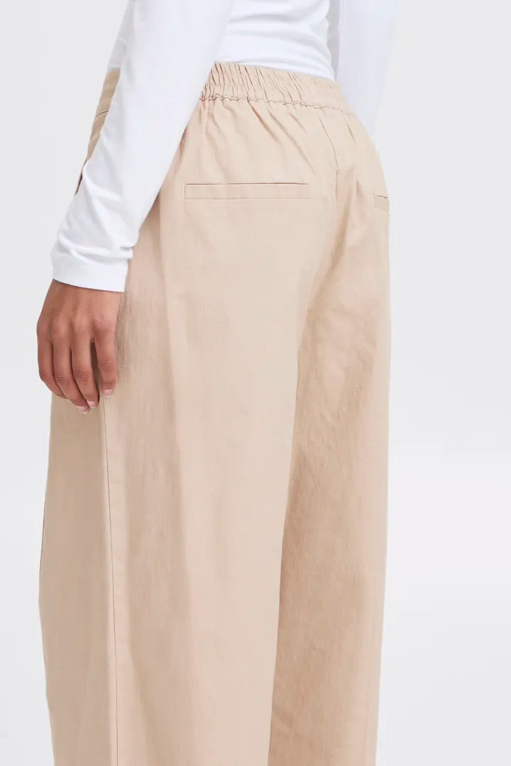 Nica Trousers for Men - Premium Oxford Tan Casual Pants | Comfortable & Stylish for Work, Travel & Everyday Wear