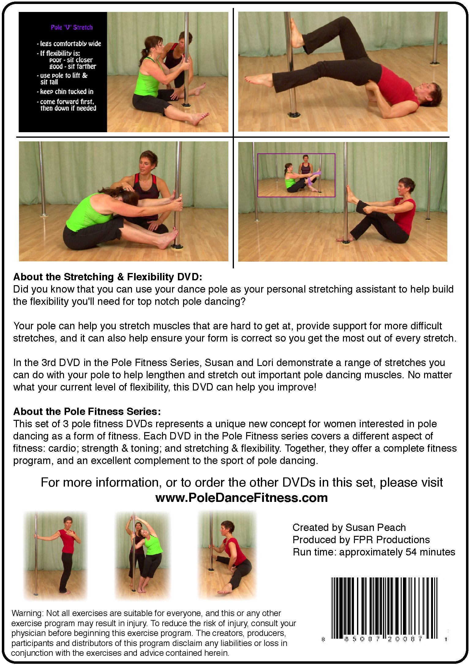 Pole Fitness Stretching & Flexibility Training for Dancers, Aerialists & Home Workouts | Improve Strength & Mobility for Pole Dance & Aerial Arts