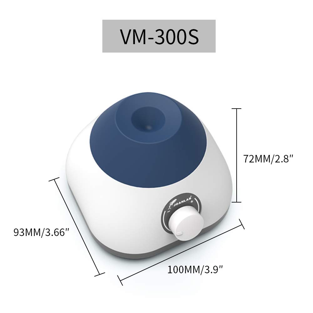 3000rpm Laboratory Vortex Mixer - Mini Test Tube Shaker for Chemical Mixing | Constant Speed Oscillating Machine for DNA, PCR & Sample Preparation