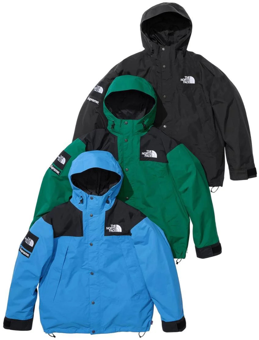 Supreme x The North Face Mountain Jacket - Waterproof Windproof Outdoor Winter Coat for Hiking, Skiing & Snowboarding - Preorder Now