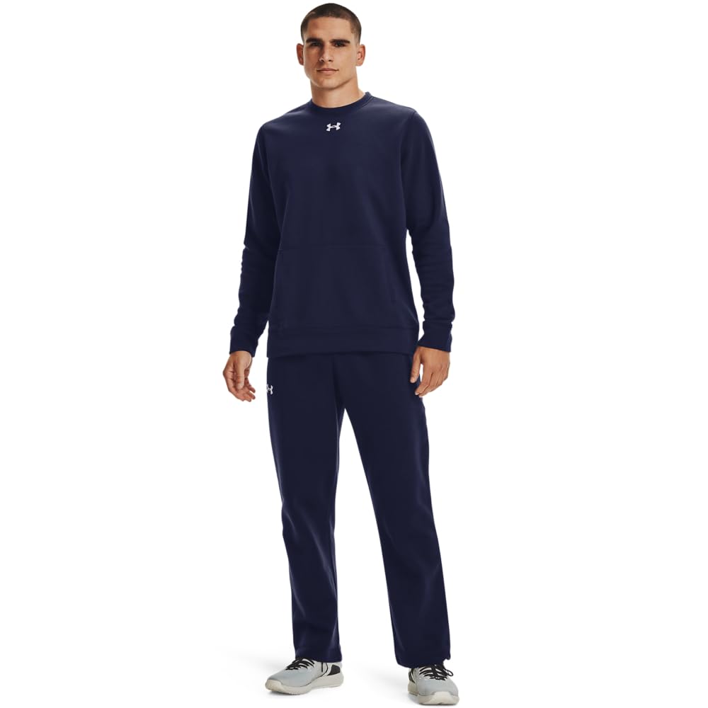 Under Armour Men's Hustle Fleece Pants - Soft Athletic Joggers for Workout & Lounge | Comfortable Winter Running Sweatpants for Gym, Travel & Casual Wear