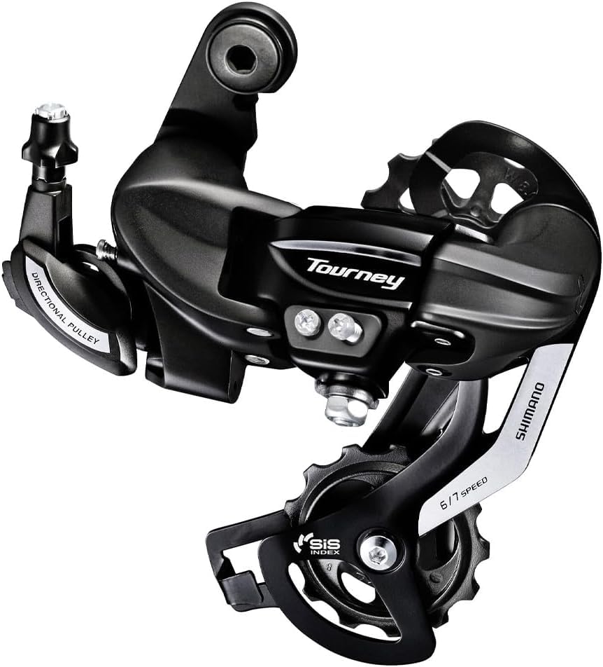 Bike Rear Derailleur RD-TY500 - 6/7 Speed Direct Mount Derailleur for Folding Bikes & Mountain Bikes | Smooth Gear Shifting for Commuting & Trail Riding