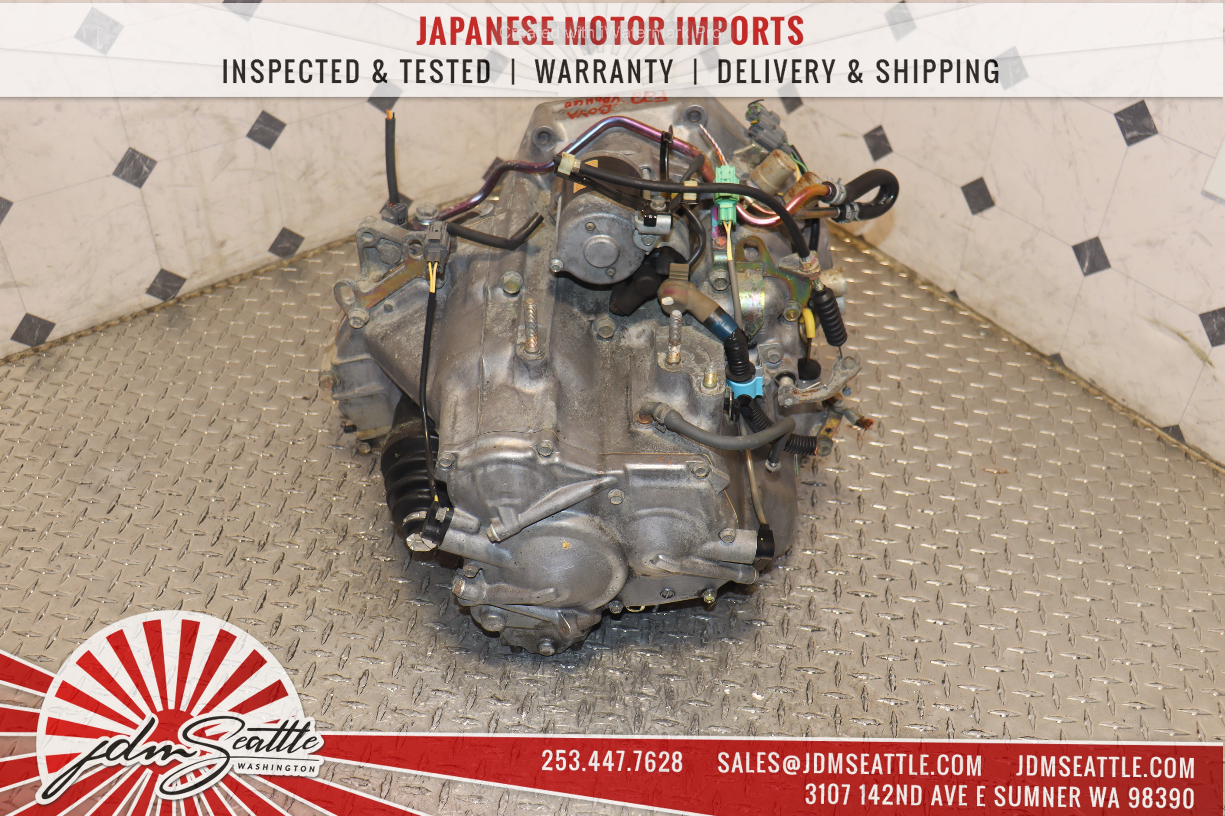 1994-1997 Honda Accord 2.2L SOHC Non-VTEC Automatic Transmission JDM F22B Engine - Perfect Replacement for Accord LX, EX Models | Great for Engine Swaps & Performance Upgrades