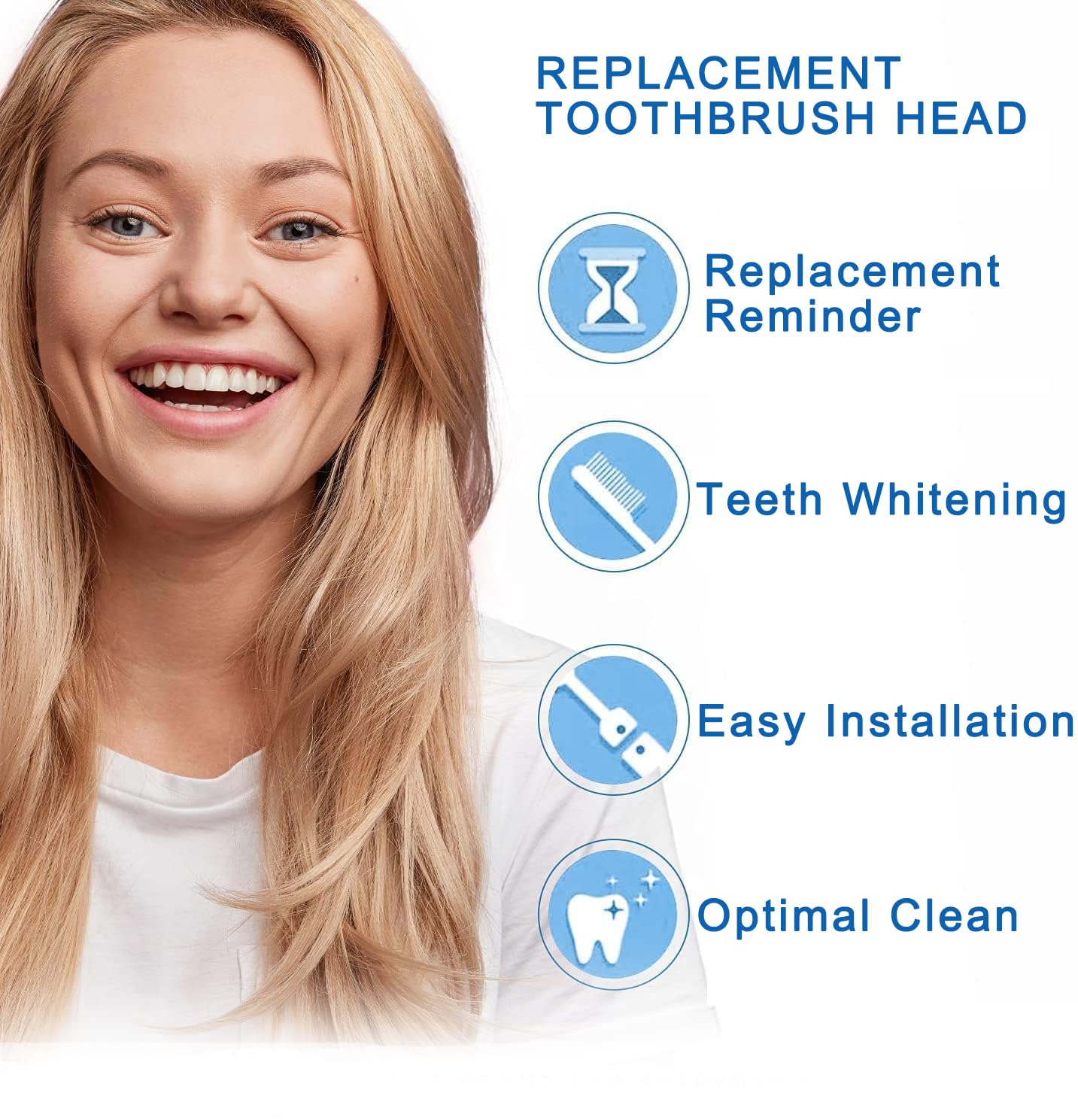 Oral B Electric Toothbrush Replacement Heads - 16 Pack Professional Medium Bristle Brush Heads for Deep Cleaning | Compatible with Most Oral-B Models | Perfect for Travel, Home & Family Dental Care