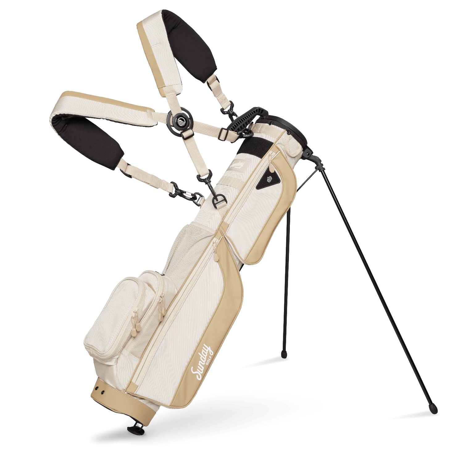 Sunday Golf Loma XL Bag - Ultra Lightweight 3.4lbs Stand Golf Bag with Adjustable Strap - Perfect for Driving Range, Par 3 & Executive Courses - Easy Carry Pitch & Putt Golf Bag for Casual Play & Practice Sessions