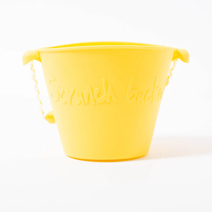 Lemon Scrunch Bucket - Durable & Stylish Hair Accessory for Workouts, Travel & Everyday Use
