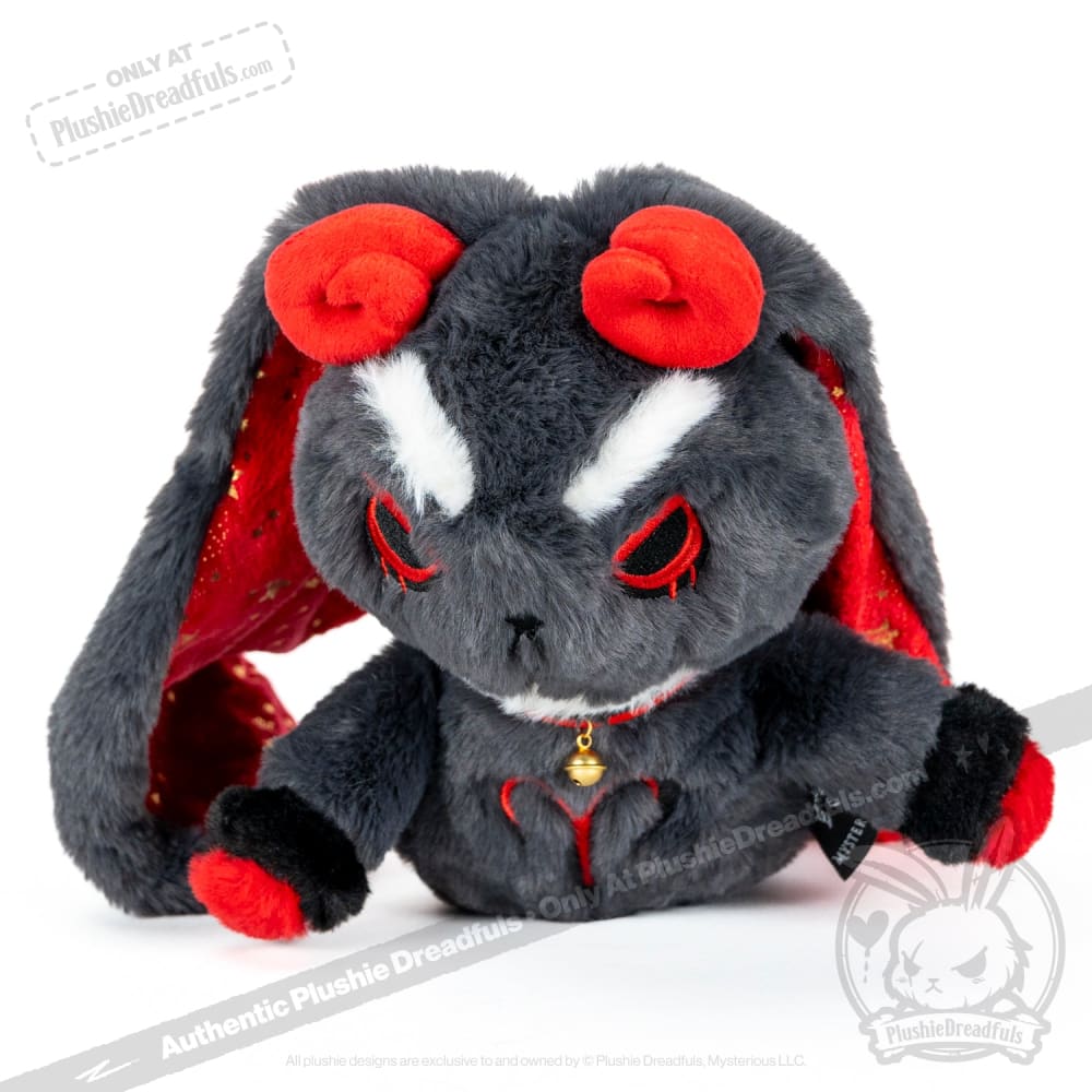 Plushie Dreadfuls Aries Rabbit Stuffed Animal - Cute Zodiac Plush Toy for Astrology Lovers, Soft Huggable Gift for Kids & Adults, Perfect for Birthday, Nursery Decor & Emotional Support