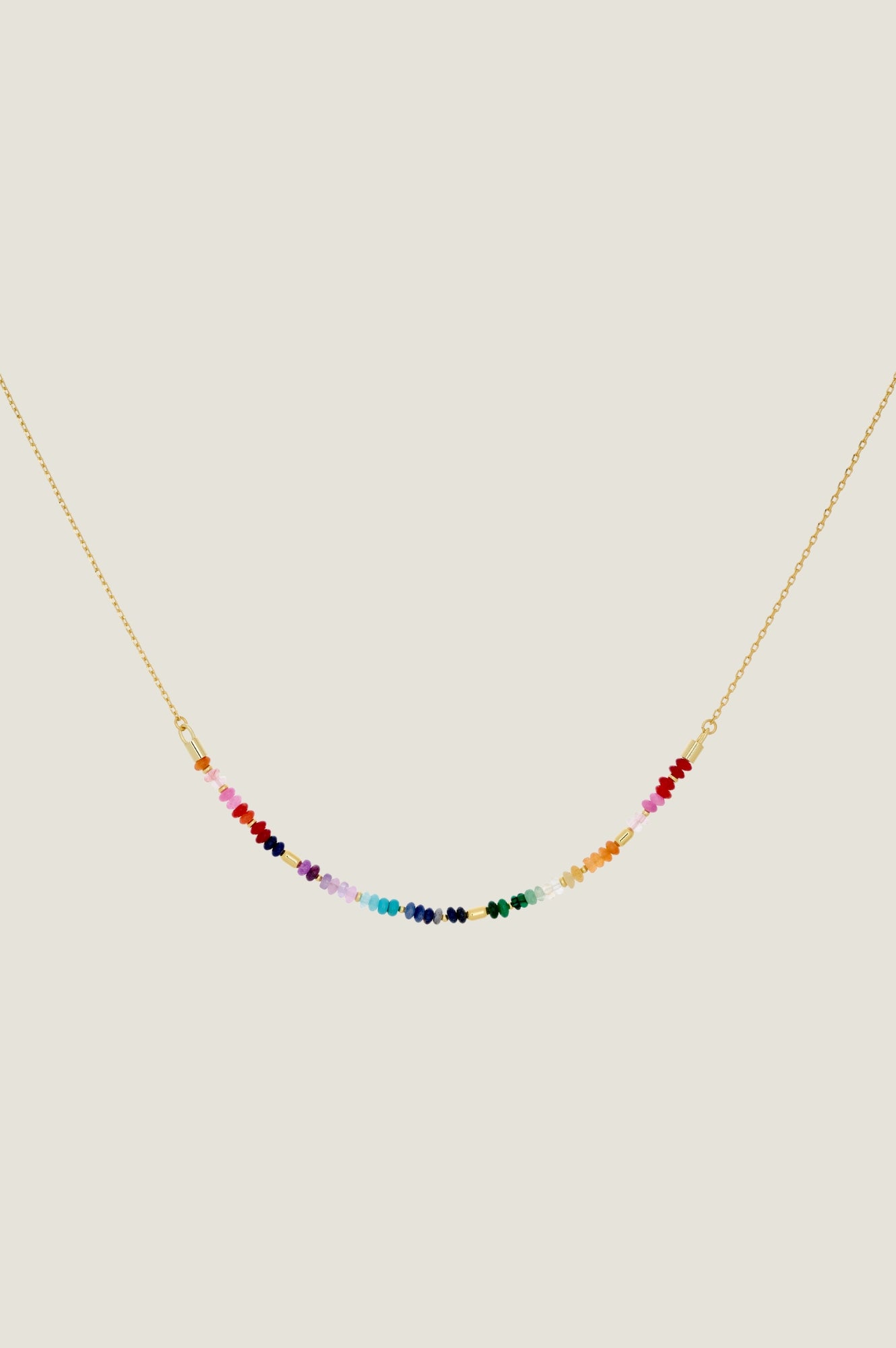 Skye Necklace - 14K Gold Plated Rainbow Pendant for Women | Elegant Jewelry Gift for Birthday, Anniversary & Valentine's Day | Perfect for Everyday Wear & Special Occasions