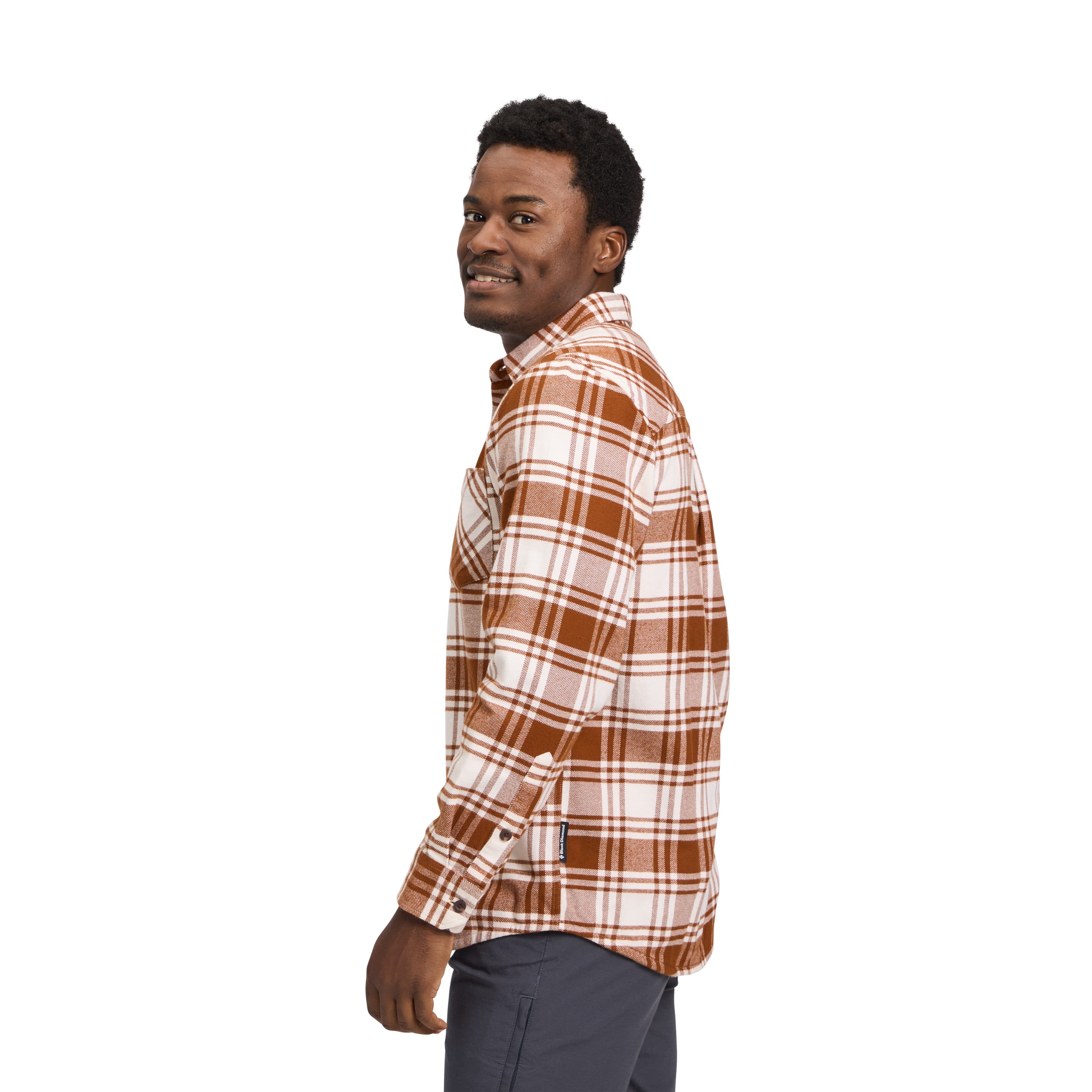 Men's Soft & Comfortable Project Flannel Shirt - Casual Plaid Button-Up for Fall & Winter - Perfect for Outdoor Adventures, Camping, and Cozy Layering