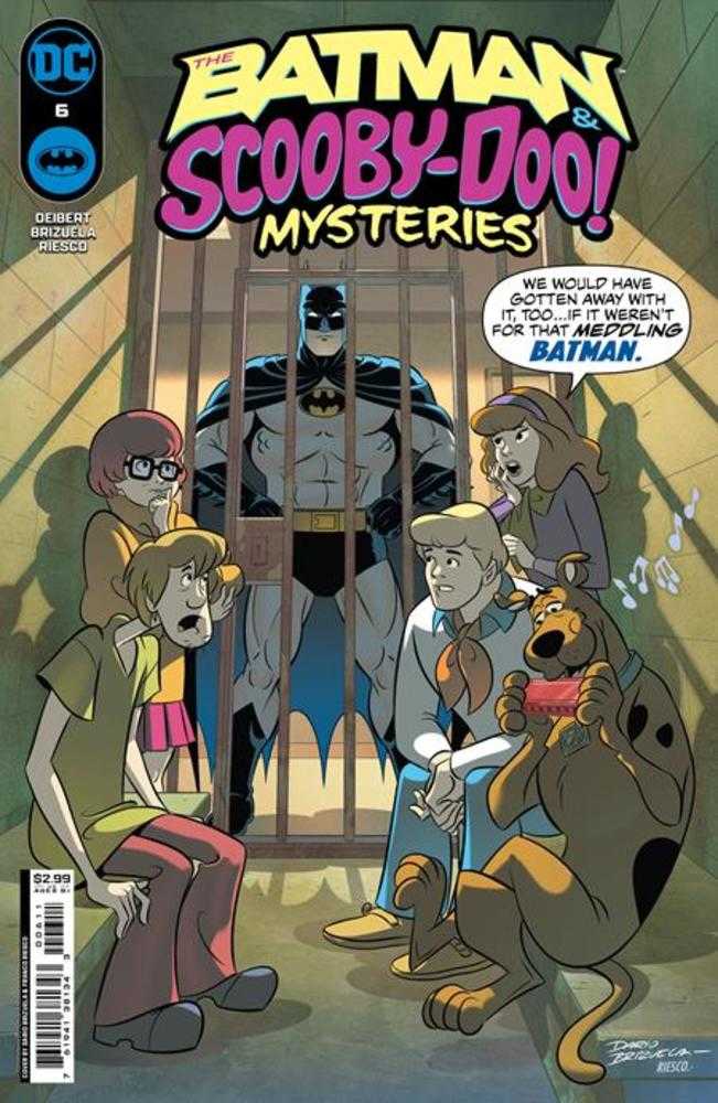 Batman & Scooby Doo Mysteries (2024) #6 Comic Book - DC Comics Crossover Adventure | Perfect for Collectors & Superhero Fans | Read at Home, Gift for Comic Lovers