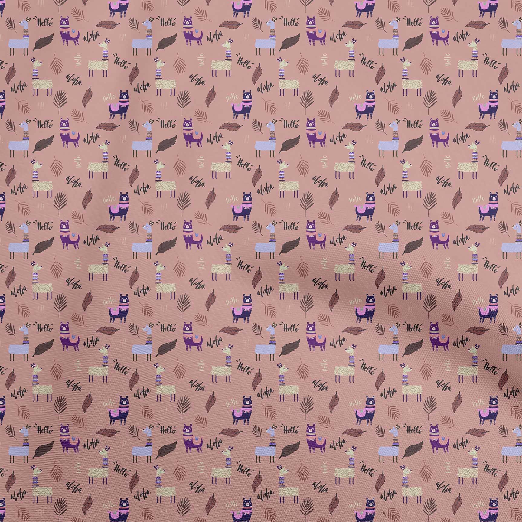oneOone Viscose Jersey Dusty Pink Fabric - 60
