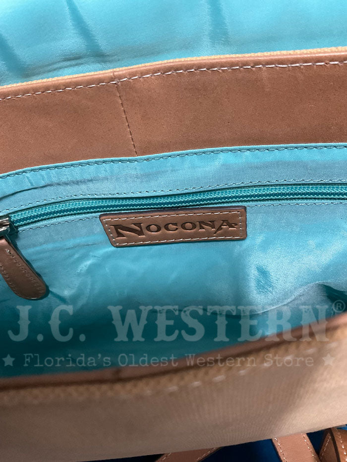 Nocona Women's Felicity Crossbody Purse - Multi-Colored Leather Handbag for Everyday Use, Travel & Shopping