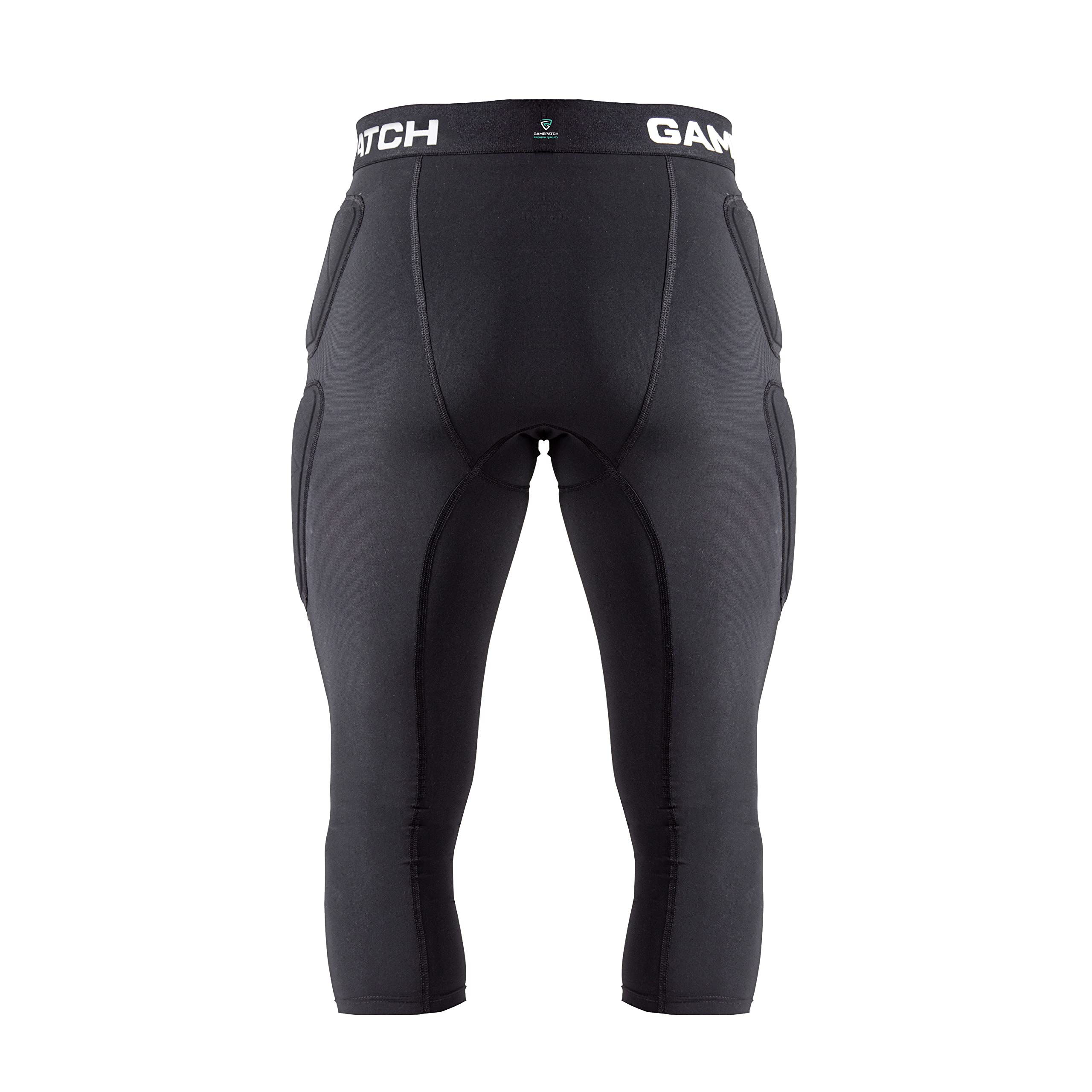 3/4 Compression Tights with Knee & Hip Support - Shock Absorbing Workout Leggings for Men, Women & Kids - Perfect for Running, Yoga & Sports Recovery