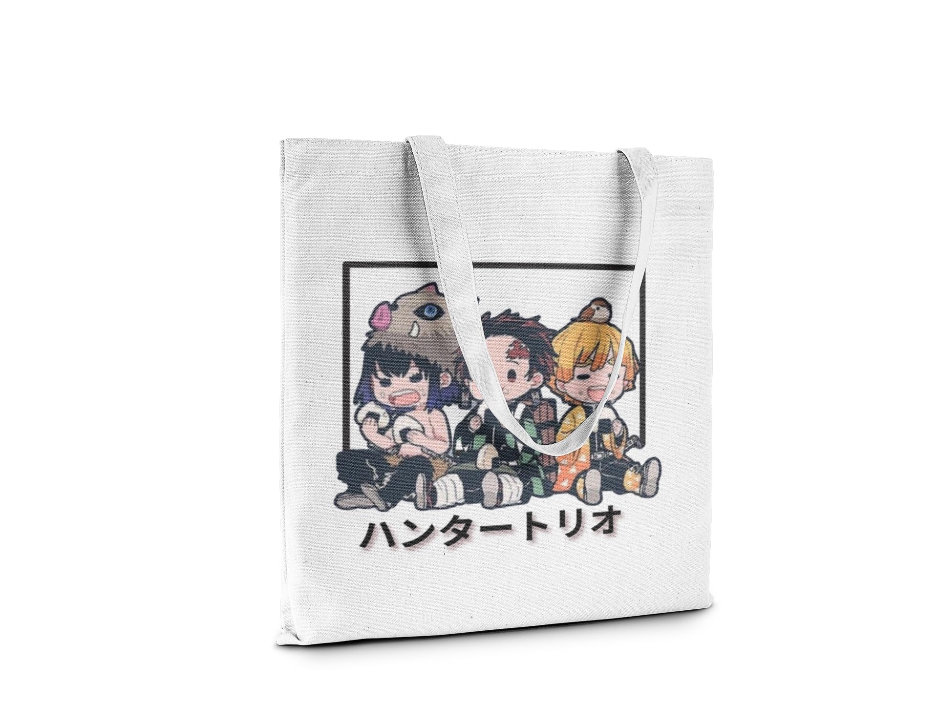 Eshaaver Anime Haven Tote Bag - Lightweight & Durable Anime Themed Shoulder Bag for School, Work & Shopping - Perfect Gift for Anime Fans & Otaku Culture Lovers