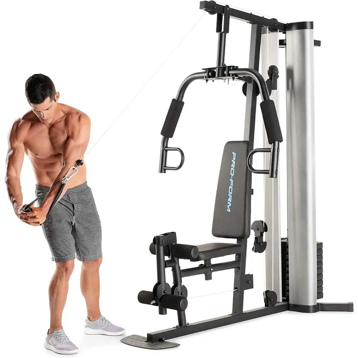 ProForm Carbon Strength Multi Station - Premium Home Gym Equipment for Full Body Workouts - Perfect for Strength Training, Cardio & Fitness at Home