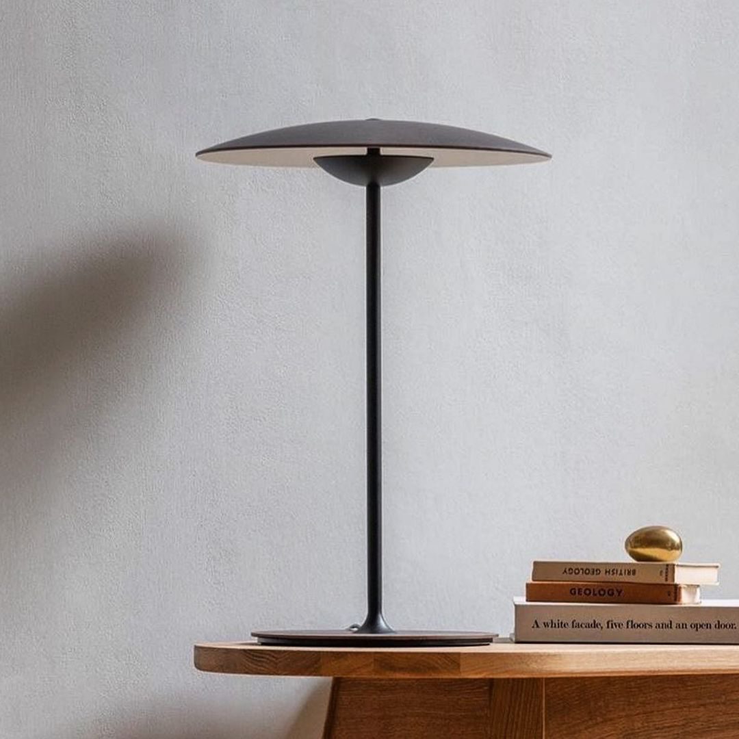 Ginger Table Lamp - Modern LED Night Light for Bedroom, Living Room, and Office - Warm White Light for Relaxation and Ambience