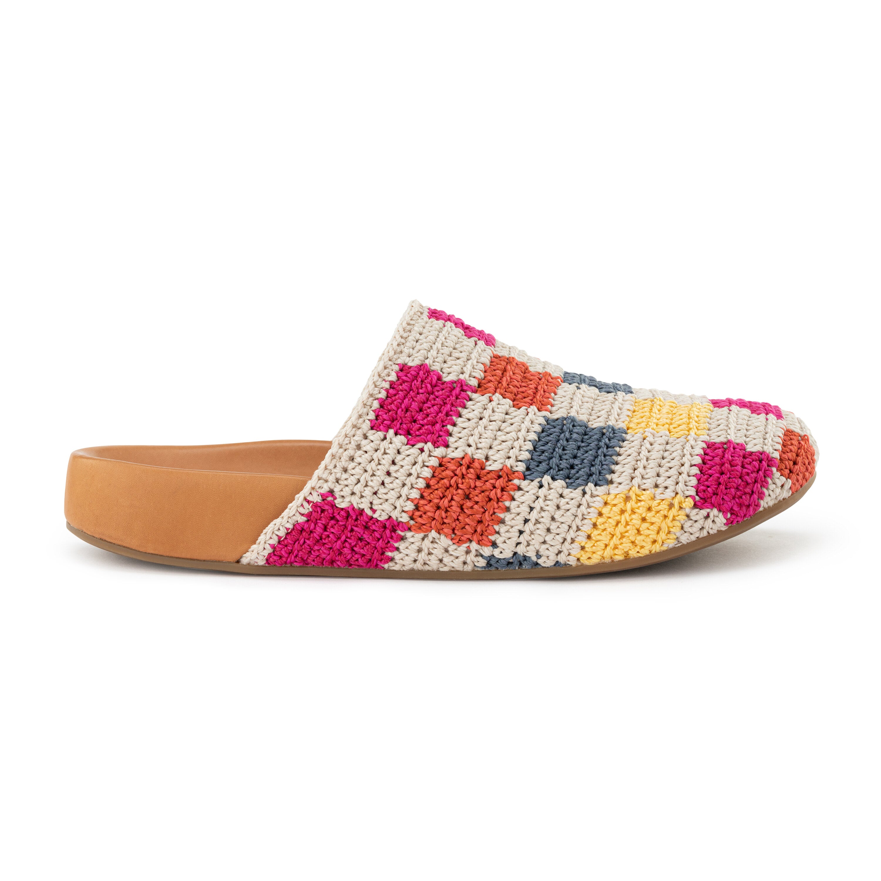 Bolinas Crochet Clogs for Women - Comfortable Handmade Summer Slide Sandals with Arch Support - Perfect for Beach, Pool, and Casual Outings