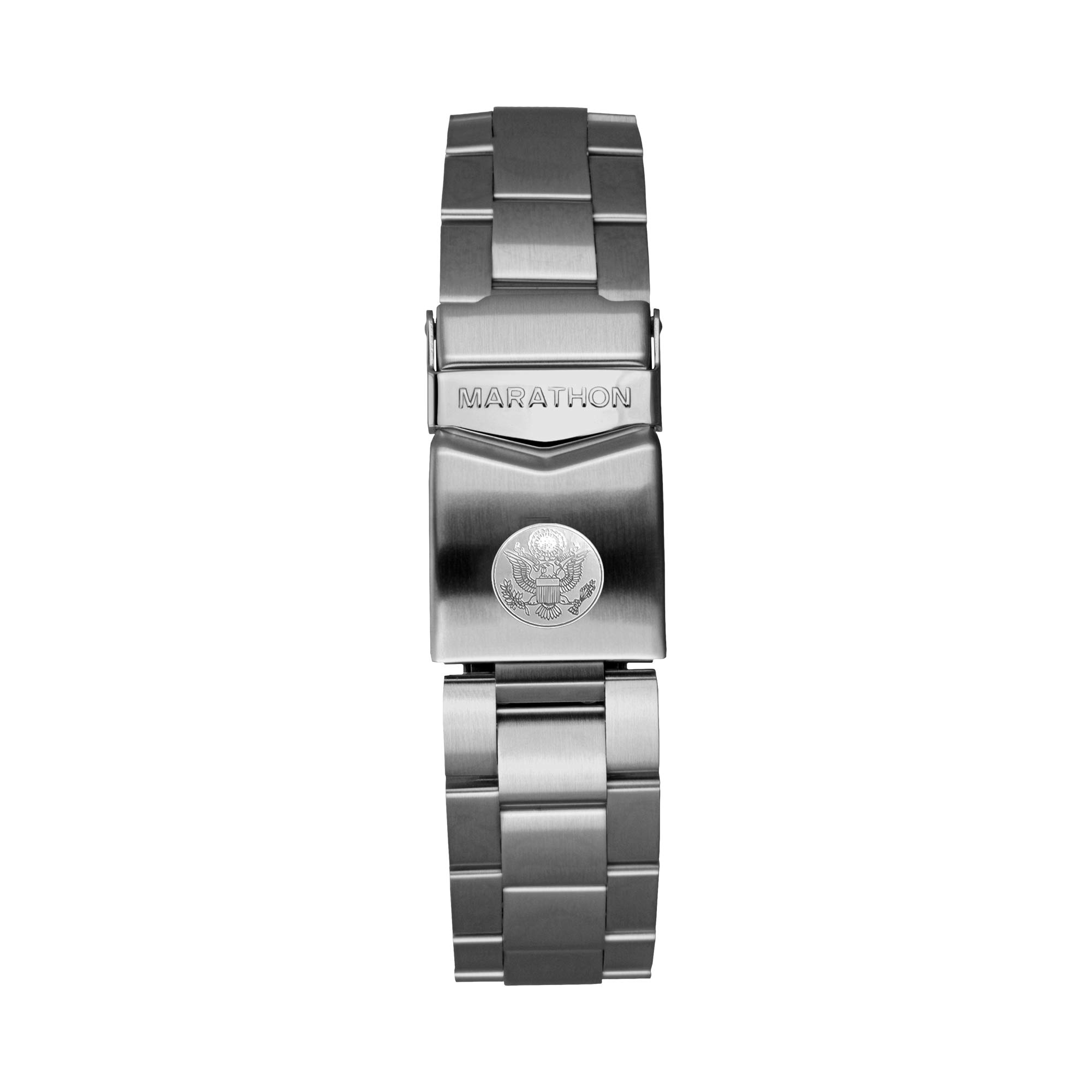 Marathon Military-Grade Stainless Steel Watch Band - Durable 18mm/20mm/22mm Replacement Bracelet for Tactical, Outdoor & Everyday Use