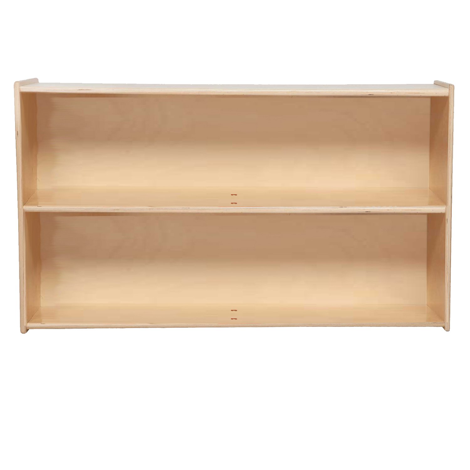 Montessori 2 Shelf Horizontal Bookcase 48
